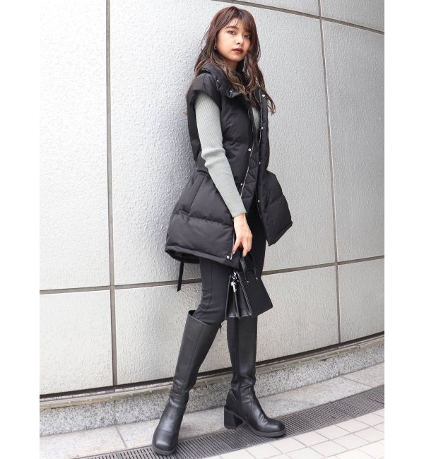 MURUA「ラウンドロングブーツ」|ロングブーツ|