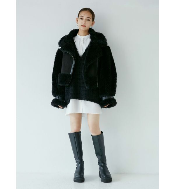 MURUA「ラウンドロングブーツ」|ロングブーツ|