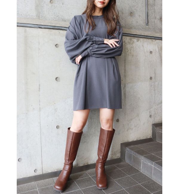 MURUA「ラウンドロングブーツ」|ロングブーツ|