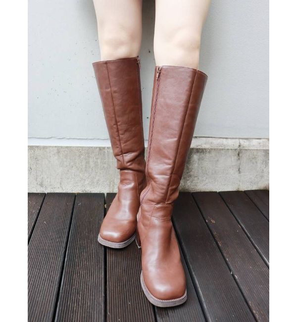 MURUA「ラウンドロングブーツ」|ロングブーツ|