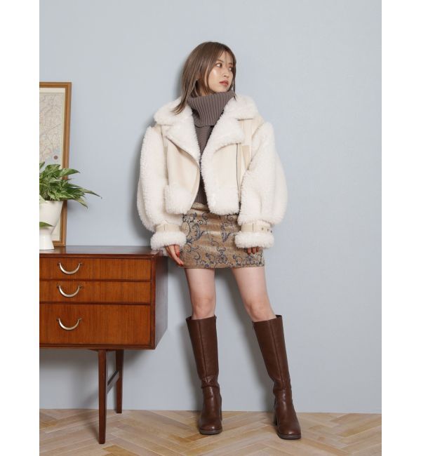 MURUA「ラウンドロングブーツ」|ロングブーツ|