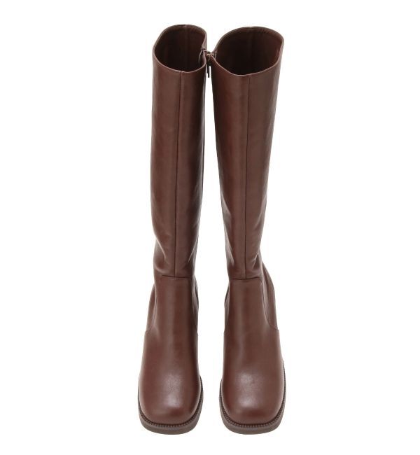 MURUA「ラウンドロングブーツ」|ロングブーツ|