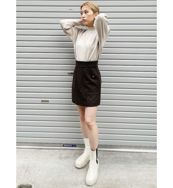 MURUA「ガムソールサイドゴアブーツ」|ショートブーツ|