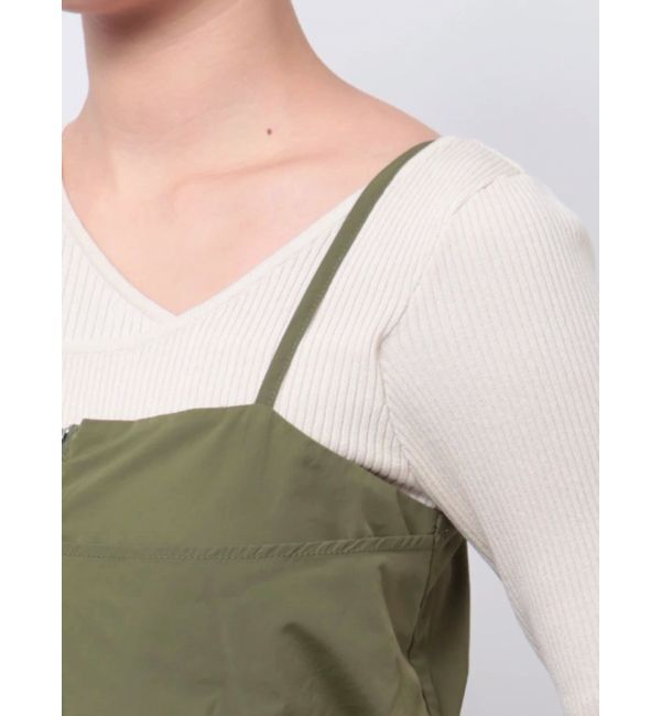 MURUA「シャーリングカーゴワンピース」|ワンピース|