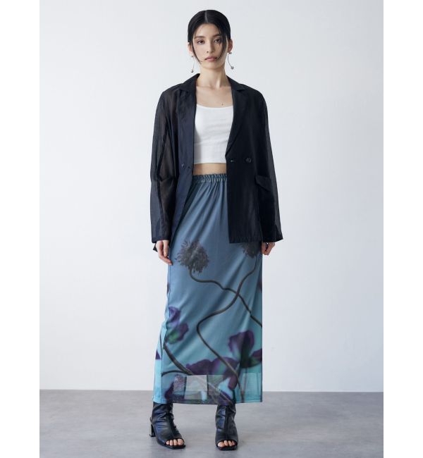 MURUA「プリントシアーナロースカート」|スカート|
