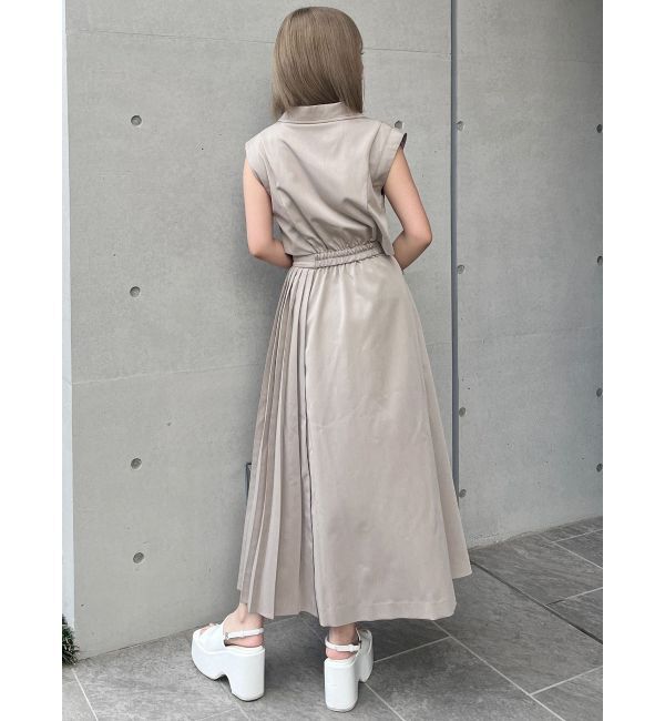 MURUA「リングボタンテーラードワンピース」|ワンピース|