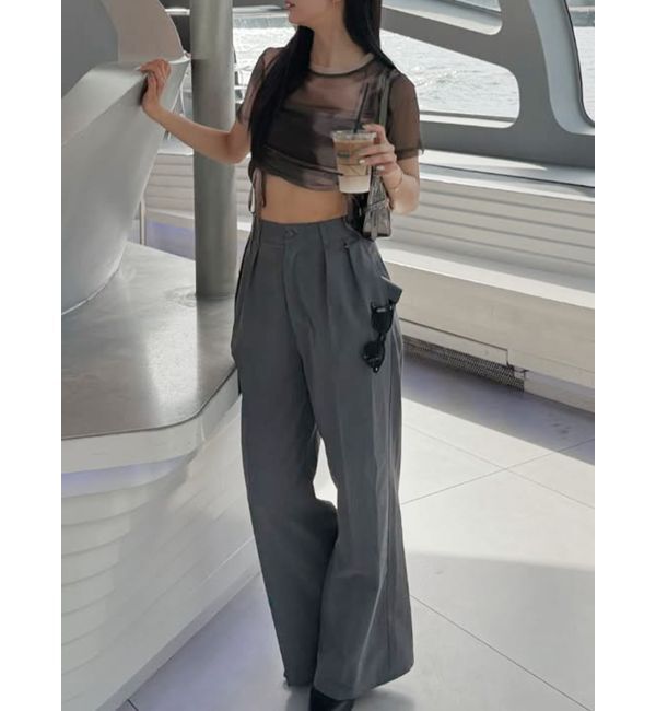 MURUA「グラデーションシアートップス」|Tシャツ・カットソー|