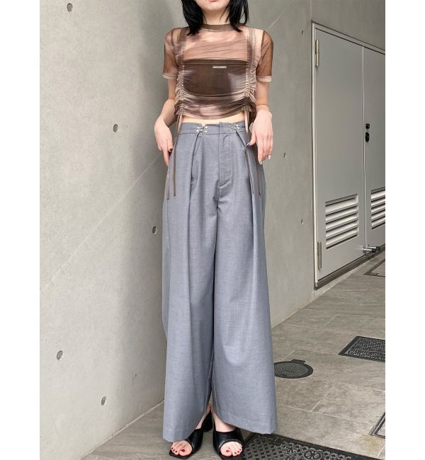 MURUA「グラデーションシアートップス」|Tシャツ・カットソー|