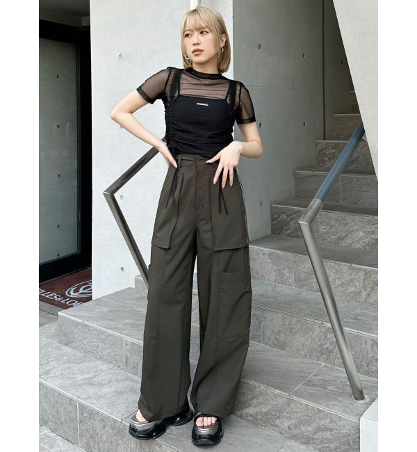 MURUA「グラデーションシアートップス」|Tシャツ・カットソー|