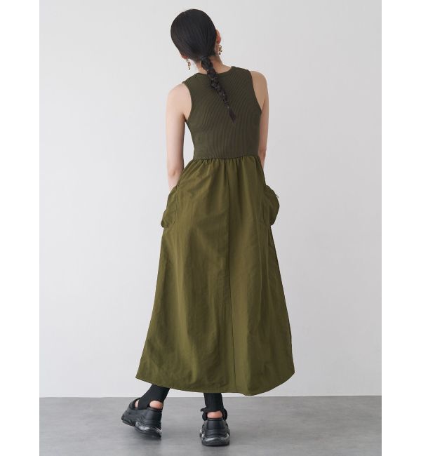 MURUA「ニットドッキングワンピース」|ワンピース|