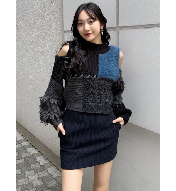 MURUA「リブミニスカート【セット販売対象】」|スカート|