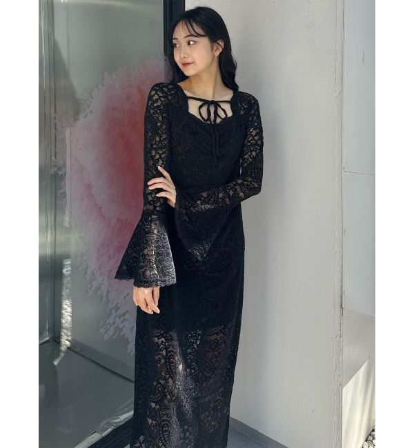 MURUA「ブラッシュレースワンピース」|ワンピース|