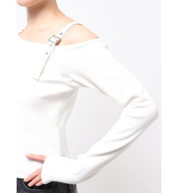 MURUA「アシメデザインベルトトップス」|ニット・セーター|