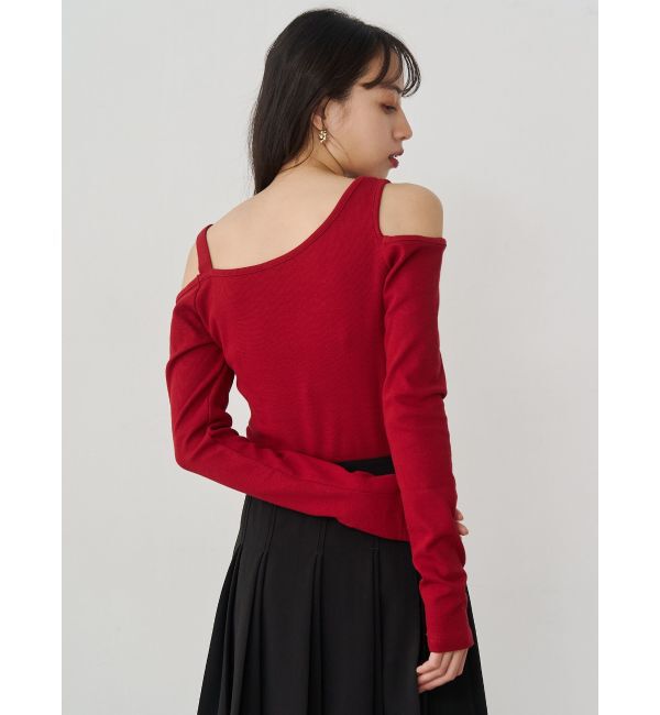 MURUA「アシメデザインベルトトップス」|ニット・セーター|