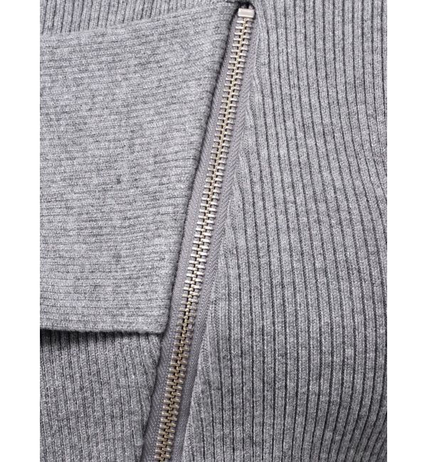 MURUA「ワンショルダーZIPニット」|ニット・セーター|