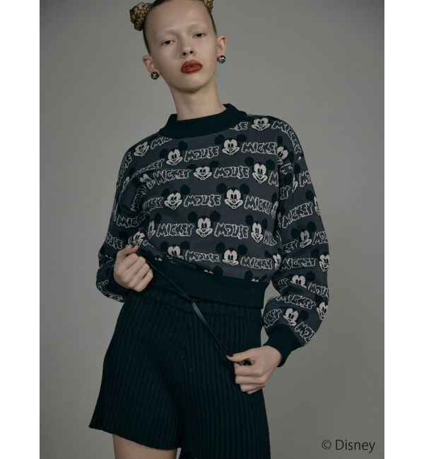 MURUA「【ミッキーマウス】ジャガードニット」|ニット・セーター|