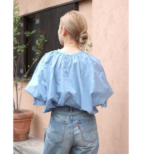 Ungrid「ハーフスリーブボリュームブラウス」|シャツ・ブラウス|