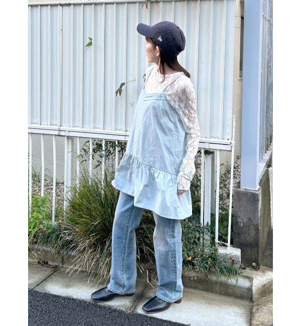 Ungrid「バックオープンミドル丈キャミ」|キャミソール|