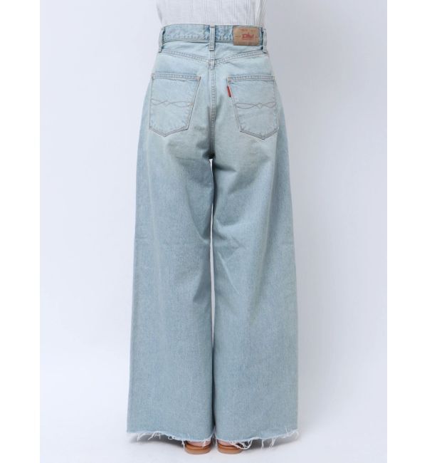 Ungrid「カットオフバギールーズデニム」|デニム|