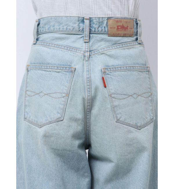 Ungrid「カットオフバギールーズデニム」|デニム|