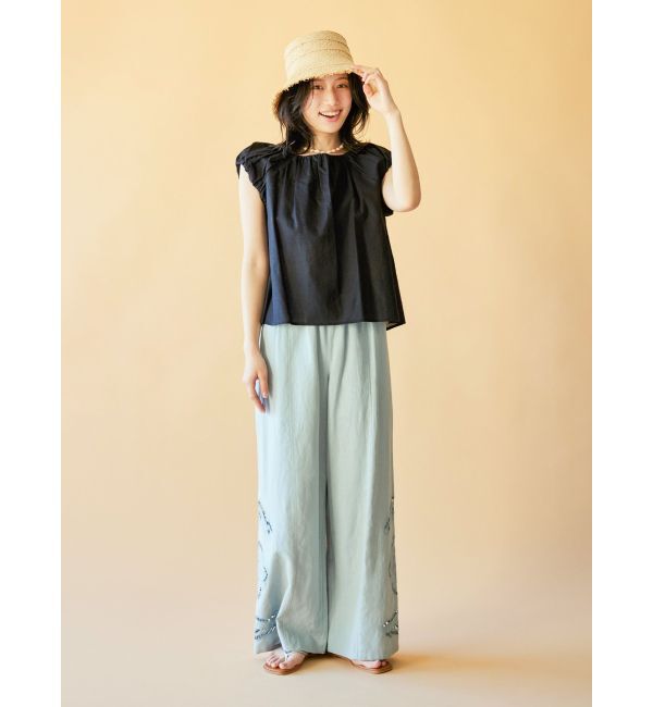 Ungrid「【WEB限定】パフスリーブデザインブラウス」|シャツ・ブラウス|