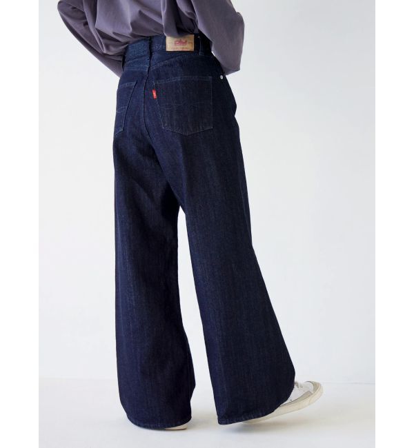 Ungrid「ハイウエストバギーデニム」|デニム|