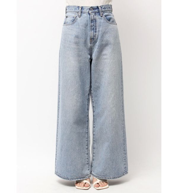 Ungrid「ハイウエストバギーデニム」|デニム|