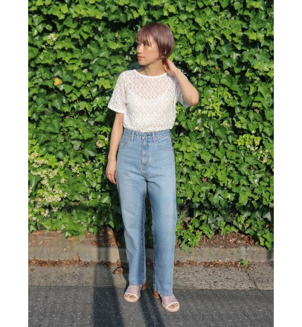 Ungrid「バックオープンレースTee」|Tシャツ・カットソー|