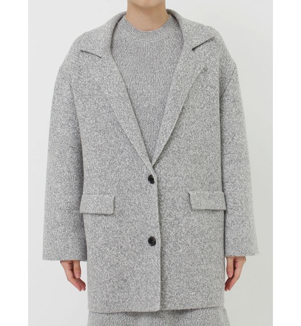 LAGUNAMOON「フォルムニットテーラードジャケット」|テーラードジャケット|