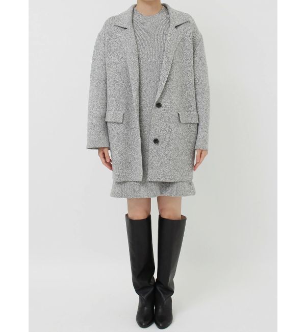 LAGUNAMOON「フォルムニットテーラードジャケット」|テーラードジャケット|