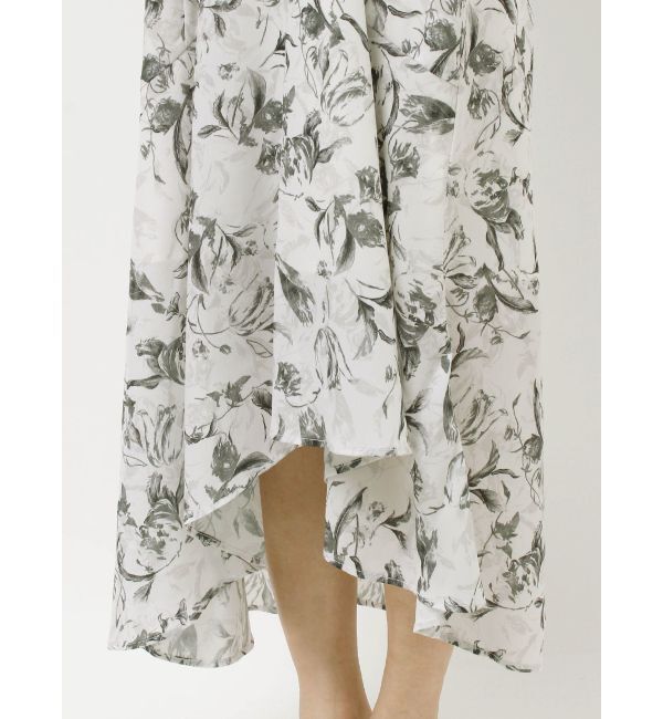 LAGUNAMOON「楊柳フラワーイレヘムワンピース」|ワンピース|