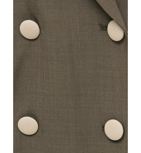 LAGUNAMOON「バイカラーボタンジャケット」|テーラードジャケット|