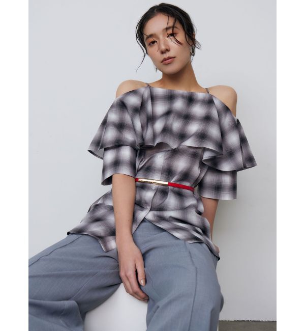 LAGUNAMOON「メタルバックルナローベルト」|ベルト|