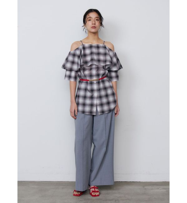 LAGUNAMOON「メタルバックルナローベルト」|ベルト|