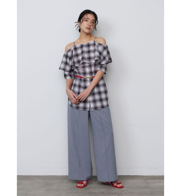 LAGUNAMOON「メタルバックルナローベルト」|ベルト|