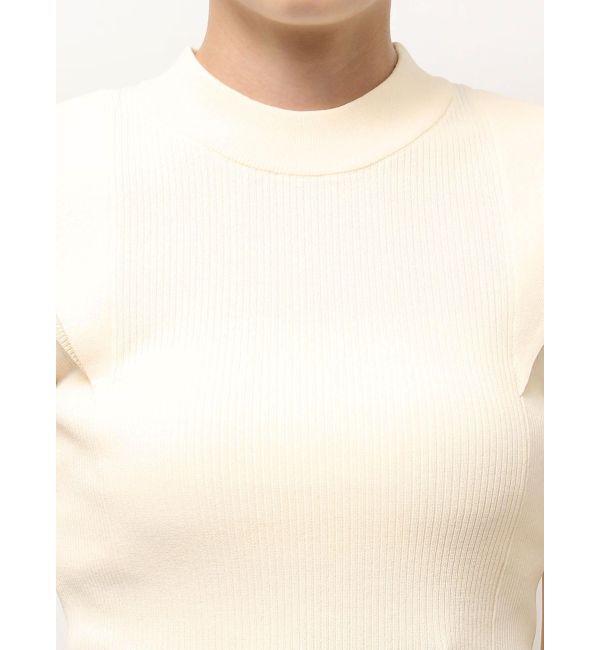 LAGUNAMOON「【追加生産/新色追加】カバースリーブシアーニットプルオーバー」|ニット・セーター|