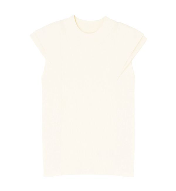 LAGUNAMOON「【追加生産/新色追加】カバースリーブシアーニットプルオーバー」|ニット・セーター|