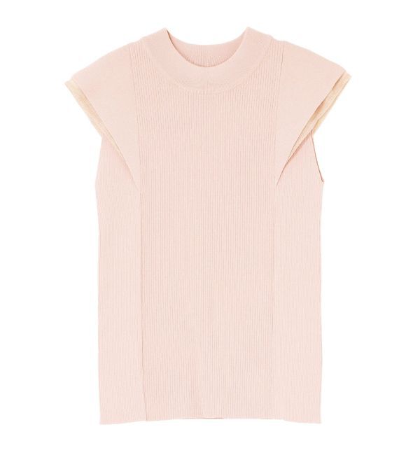 LAGUNAMOON「【追加生産/新色追加】カバースリーブシアーニットプルオーバー」|ニット・セーター|