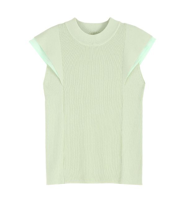 LAGUNAMOON「【追加生産/新色追加】カバースリーブシアーニットプルオーバー」|ニット・セーター|