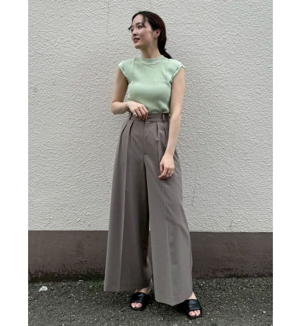 LAGUNAMOON「【追加生産/新色追加】カバースリーブシアーニットプルオーバー」|ニット・セーター|