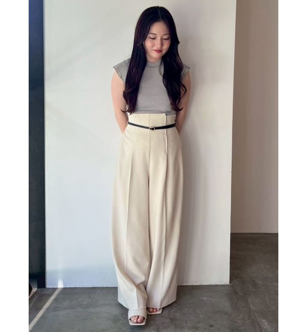 LAGUNAMOON「【追加生産/新色追加】カバースリーブシアーニットプルオーバー」|ニット・セーター|