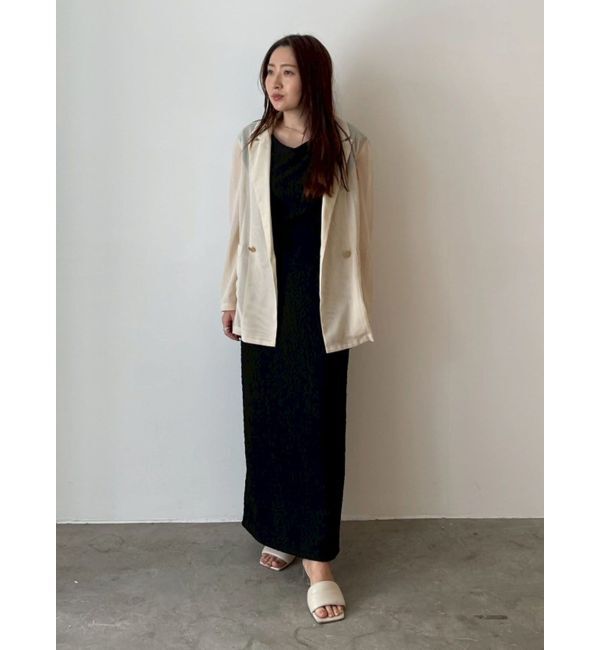 LAGUNAMOON「【追加生産】メッシュダブルテーラージャケット」|テーラードジャケット|