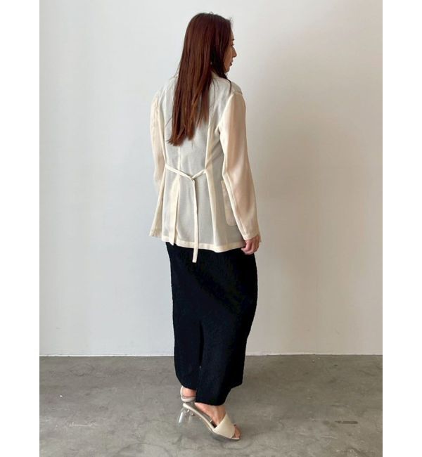 LAGUNAMOON「【追加生産】メッシュダブルテーラージャケット」|テーラードジャケット|