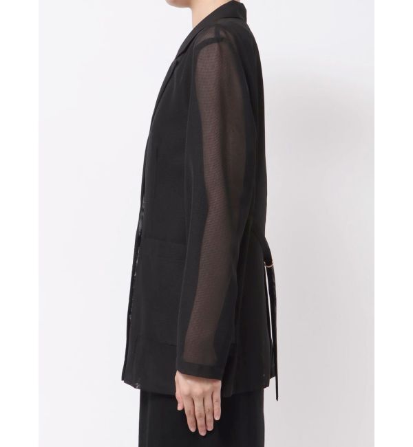 LAGUNAMOON「【追加生産】メッシュダブルテーラージャケット」|テーラードジャケット|