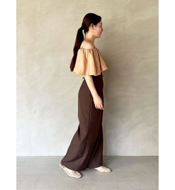 LAGUNAMOON「4WAYジャガードオフショルブラウス」|シャツ・ブラウス|