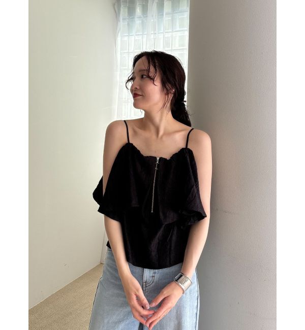 LAGUNAMOON「4WAYジャガードオフショルブラウス」|シャツ・ブラウス|