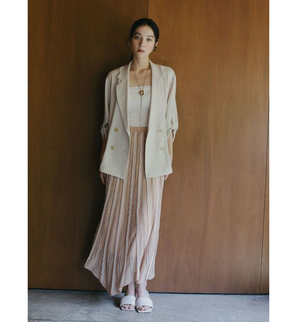 LAGUNAMOON「【追加生産】ロールアップジャケット」|テーラードジャケット|