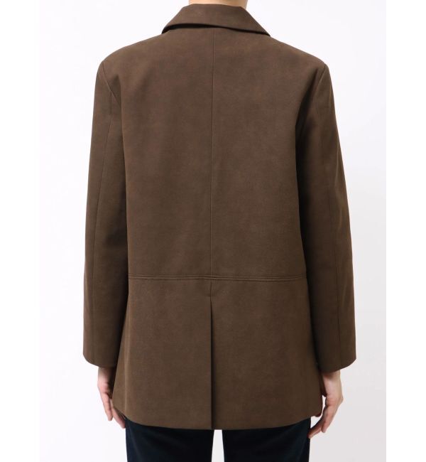 LAGUNAMOON「スエードライクジャケット」|テーラードジャケット|