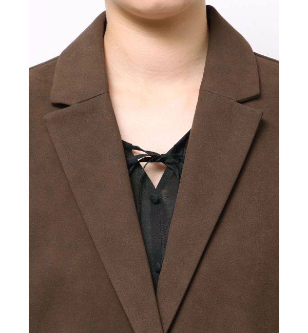 LAGUNAMOON「スエードライクジャケット」|テーラードジャケット|