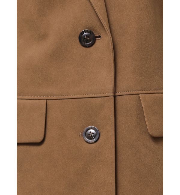 LAGUNAMOON「スエードライクジャケット」|テーラードジャケット|